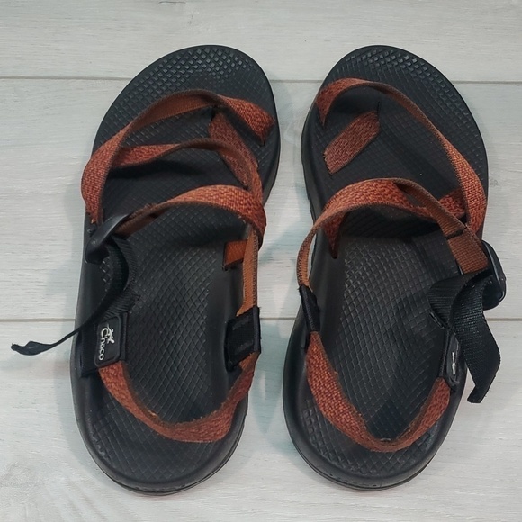 Chaco Mens Z/1 Outdoor Rust  Hiking Comfort Sandals shoes sz 10
